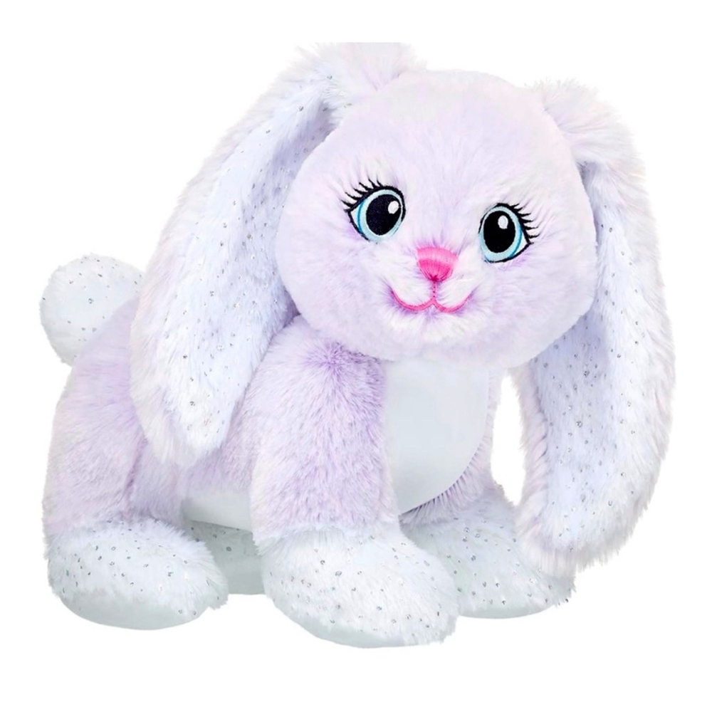 Build-A-Bear Workshop Plush Stuffed Sugar Plum BunnyAnimal One Size Purple - Picture 1 of 8